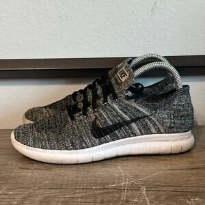 Nike Free RN Flyknit (831070-100) Women’s Athletic Running Shoes Size 7 Gray